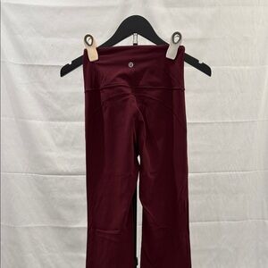 lululemon athletica Burgundy Leggings